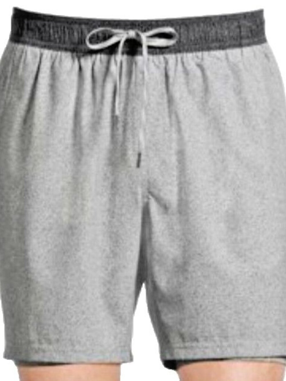 Speckled Compression Lined Gray Men's XL Swim Trunks 7 Inch Inseam UPF 50+ NEW